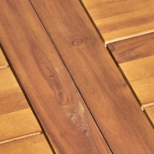 English Elm Christopher Knight Home® - Outdoor Dining Set – 7-Piece Premium Acacia Wood Table & Stacking Wicker Chairs With Cushions N770P272397G006_57192.00