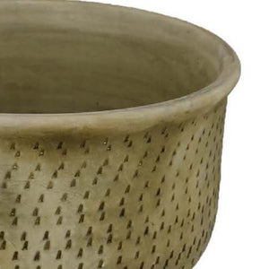 English Elm Kier Antique Gray Terracotta Planter Weathered Rustic Indoor Outdoor Patio Decor B056P417023