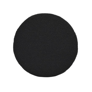 English Elm Jennifer Taylor Home - Fuji Oversized Round Storage Ottoman with Bouclé Upholstery, Kiln-Dried Birch Frame & Hidden Compartment Black B2719P238417