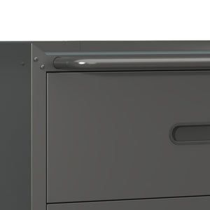 English Elm Heavy-duty Rolling Steel Tool Cabinet 3 Drawer Garage Organizer with Locking Casters T2398P242683