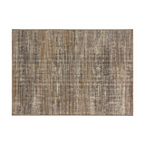 Christopher Knight Home® - Noble House - Cortez Outdoor 5'3" X 7' Contemporary Area Rug, Gray and Beige