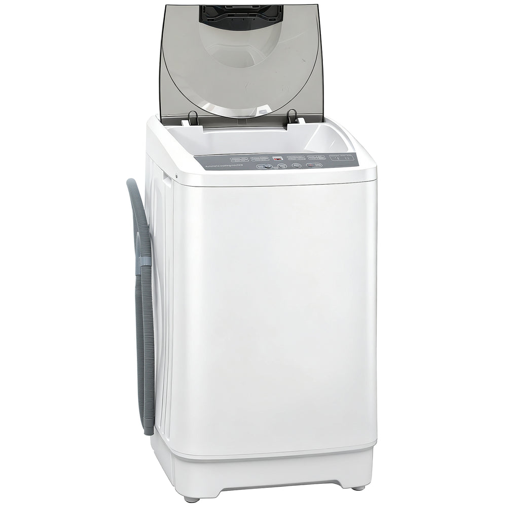 English Elm Compact Automatic Washer with Stainless Steel Tub 8 Programs for Apartments and Rvs T3971P401139