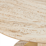 Miles Travertine Cocktail Table