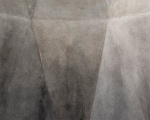 Sunpan Prism Concrete End Table - Stylish Geometric Design with Hand-Sprayed Ombre Finish for Modern Spaces