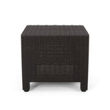 Christopher Knight Home® - Noble House - Waverly Outdoor Wicker Print Side Table