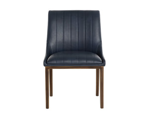 Sunpan HALDEN DINING CHAIR in Bravo Admiral - Sleek Mid-Century Modern Design with Comfort & Style 112218