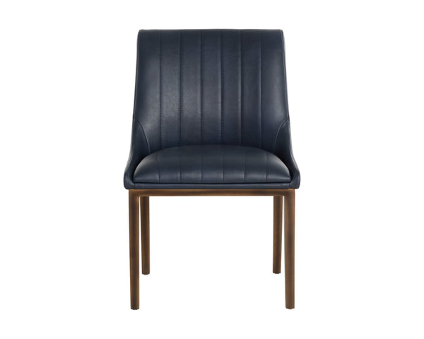Sunpan HALDEN DINING CHAIR in Bravo Admiral - Sleek Mid-Century Modern Design with Comfort & Style 112218