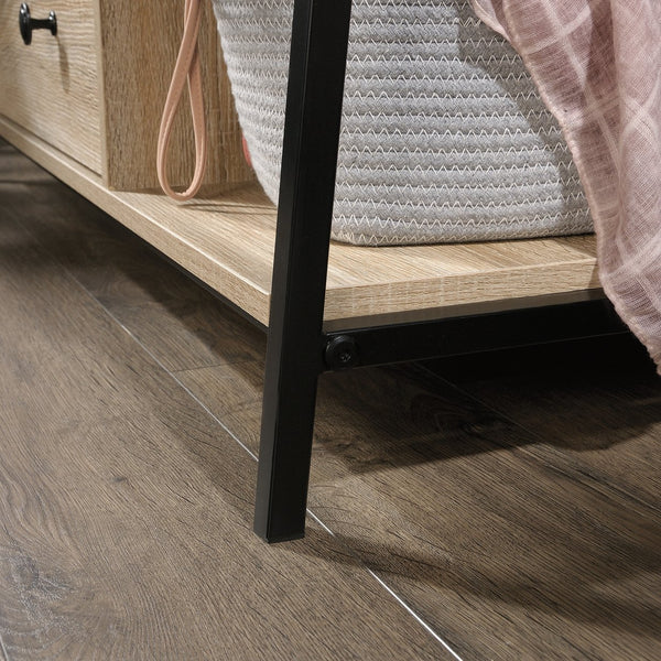 English Elm Dresser, Stylish Brown Finish With Ample Storage, Modern Design & Durable Frame For Any Room B356P367749