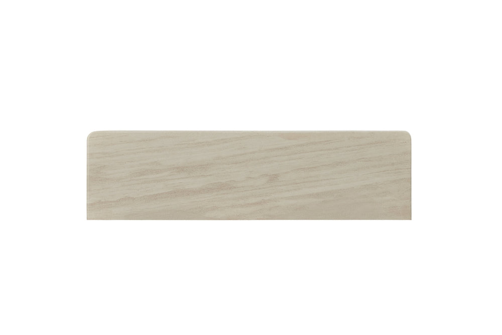 English Elm Dresser With Oak Veneer Drawer Fronts & Stone Top - Elegant Storage Solution For Modern Bedrooms B2699P323473