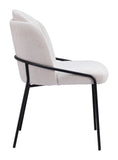 Jambi Dining Chair - Set of 2 Ivory 109965 Zuo Modern