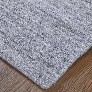 Feizy Rugs Finley Handcrafted Modern Pet Low Pile Rug With Calming Monochromatic Design For Minimalist Spaces Gray,Ivory Pet T28t6046chl000p00