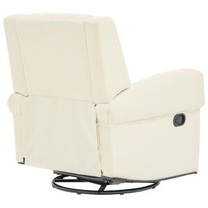 English Elm Manual Swivel Rocker Recliner Chair Plush Chenille Upholstery Nursery Living Room N763P363524K