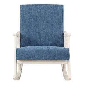 OSP Home Furnishings Gainsborough Rocker Navy