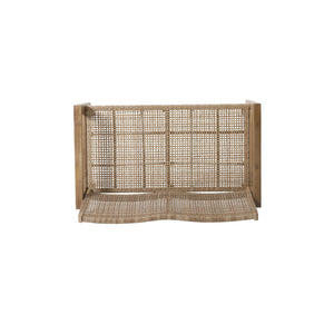 English Elm Christopher Knight Home® - Outdoor Wicker and Acacia Wood Loveseat - Weather-Resistant, Easy Assembly, Coastal Minimalist Design (96) 74229.00MLBRN