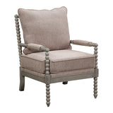 OSP Home Furnishings Abbott Chair Dolphin