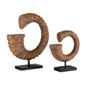 Faux Horn Set of 2