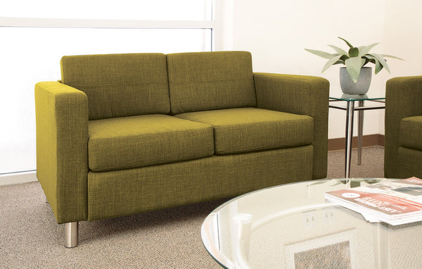 OSP Home Furnishings Pacific LoveSeat Green