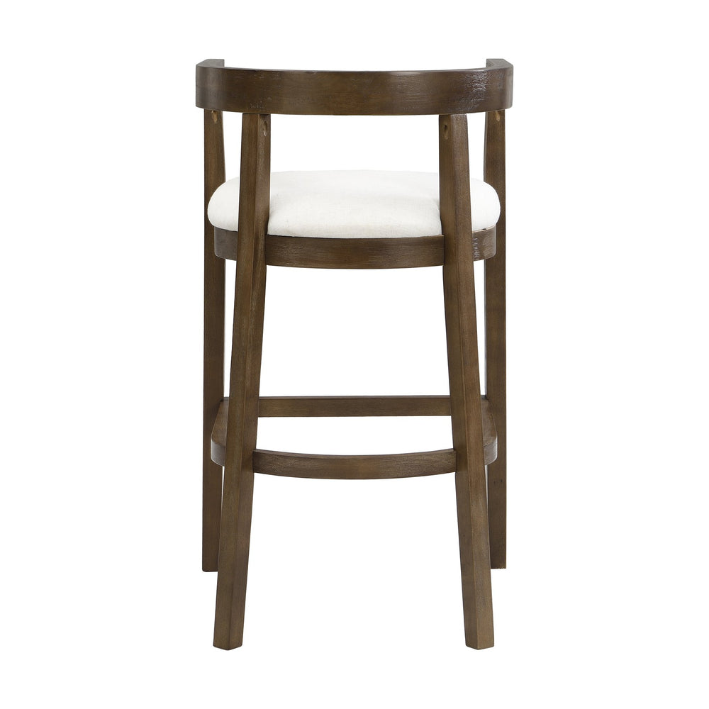 English Elm Christopher Knight Home® - Bar Stools Set Of 2 - Contemporary Rubberwood Design With Soft Upholstered Comfort For Home Bars N771P284165T