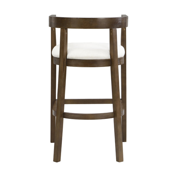 English Elm Christopher Knight Home® - Bar Stools Set Of 2 - Contemporary Rubberwood Design With Soft Upholstered Comfort For Home Bars N771P284165T