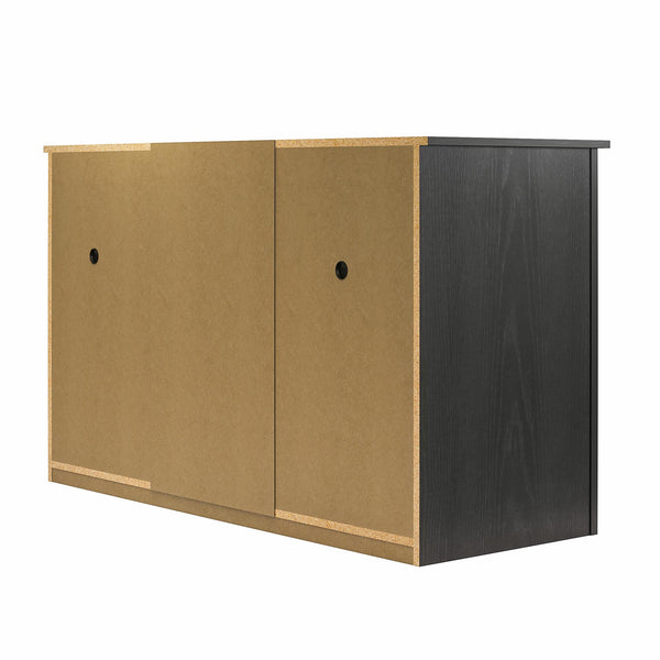 English Elm 55 Gallon Aquarium Terrarium Stand with Mesh Doors Open Storage Industrial Frame B2733P436848