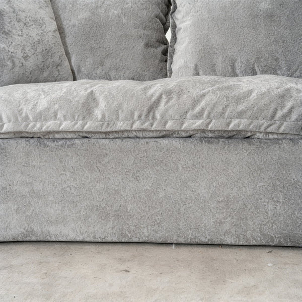English Elm 103" Chenille Cloud Sectional Modular L Shape Sofa for Spacious Living Room Comfort W1170S00043