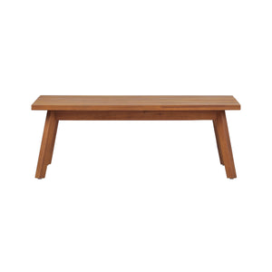 English Elm 4-piece Acacia Wood Outdoor Conversation Set Mid-century Patio with Quick-dry Cushions N767P359942T