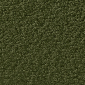 English Elm 78 Inch Teddy Velvet Three Seat Sofa Solid Wood Frame Plush Cushions for Living Room Army Green W2564S00126