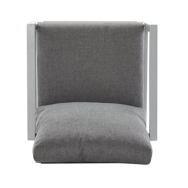 English Elm Christopher Knight Home® - [Set Of 2] Silver Aluminum Lounge Chairs With Plush Cushions & Chic Rope Accents For Modern Spaces N767P237034W_2