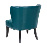 Madison Park Hilton Modern/Contemporary Armless Accent Chair FPF18-0167 Blue