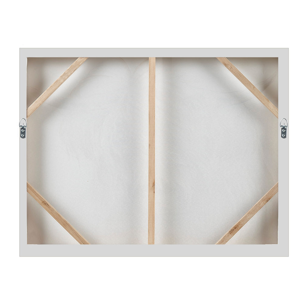 JLA Home INK+IVY - Hand Embellished Highland Bull Canvas with Textured Windswept Mane, 26"x20" Farmhouse Gallery Accent II95C-0158