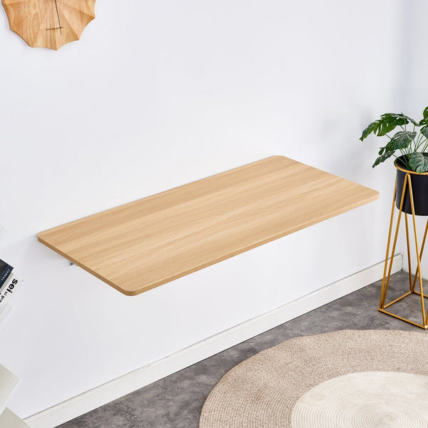 English Elm Laundry Wall-Mounted Folding Table - Space-Saving Work Surface For Home Office, Kitchen, And More! W3226P278935