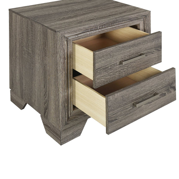 English Elm Mckee Queen Bedroom Set White Panel Bed Dresser Nightstand Mirror Four Piece Suite B062S01774