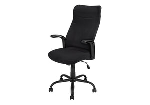 English Elm Office Chair Ergonomic High-Back Executive with Headrest, Plush Seat, Tilt Lock, Swivel Mobility Black 30 L x 9 W x 24 H B2710P219660