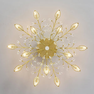 English Elm 15-light Gold Farmhouse Chandelier Seeded Glass Shades for Dining Room or Island W5008P466522