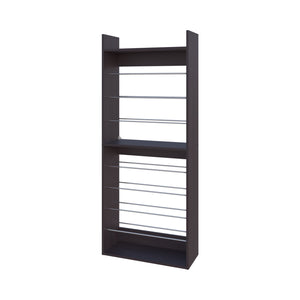 English Elm FM Nutrioso Tilt-Out Shoe Cabinet with Scratch-Resistant Finish, Space-Saving Design for Small Rooms Wenge 37.01 L x 14.96 W x 6.69 H B128P301389