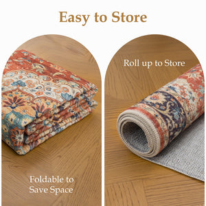 English Elm Premier Traditional Low Pile Area Rug for Living Room Dining High Traffic Zones B186P479381