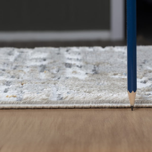 English Elm Textures Elegant Multi 2 Ft. 7 In. X 7 Ft. Durable Area Rug - Kid & Pet Friendly, Stain Resistant Design B186P181118-GIGA