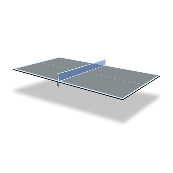 English Elm 6*3ft Foldable Mdf Ping Pong Conversion Top for Indoor Game Room Practice Grey W1408P318966