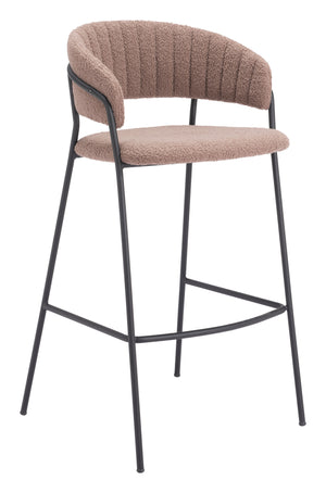 Josephine Barstool - Set of 2 Brown 109674 Zuo Modern