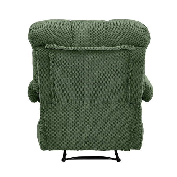 English Elm Camel Overstuffed Manual Recliner with High Density Padding for Modern Living Rooms Army Green W5568P449824