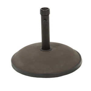 English Elm Christopher Knight Home® - UM-HOLDER concrete umbrella base 33 lbs for up to 5 ft umbrellas, durable iron support, stable outdoor anchor Brown 54757.00BRN