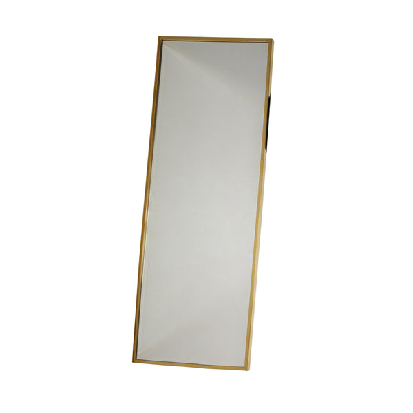 English Elm Christopher Knight Home® - MIRROR Louise Modern Rectangular Standing Mirror with Slim Gold Frame, Full-Length 83" x 33.75" Elegant 65719.00GLD
