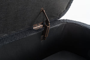 English Elm Bench Versatile Indoor Seating Solution In Elegant Black - Perfect For Living Room, Bedroom & Entryway T3903P372078