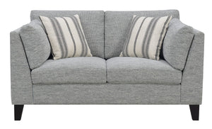 English Elm Wallace & Bay - Wallace & Bay  Doyle Gray Loveseat