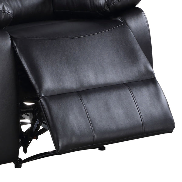 English Elm Black Power Recliner Plush Pillow-Top Arms, Independent Coil Support, Tight Cushions for Sleek Comfort and Durability B062P184508