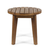 Christopher Knight Home® - Noble House - Gertrude Outdoor 16" Acacia Wood Side Table