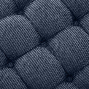 English Elm Christopher Knight Home® - 29.5'' Storage Bench with Button-Tufted Fabric, Tassel-Trim Ottoman with Hidden Compartment for Bedroom Blue 30.25 L x 18.5 W x 14 H N761P335817C