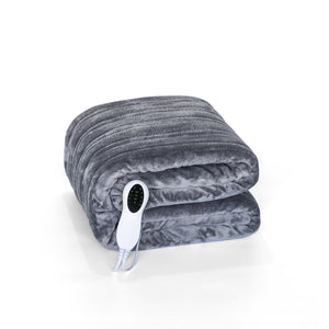 English Elm 157*213electric Flannel Blanket Cashmere Soft Even Heat Adjustable Warmth Control W2710P227666