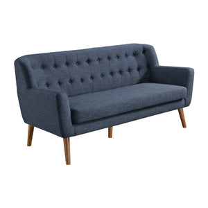 OSP Home Furnishings Mill Lane Sofa Navy