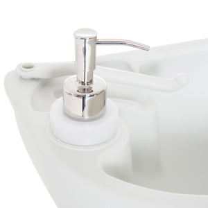 English Elm Kleankin Freestanding Outdoor Handwashing Station with Foot Pump Soap Dispenser Hdpe W2225P217039